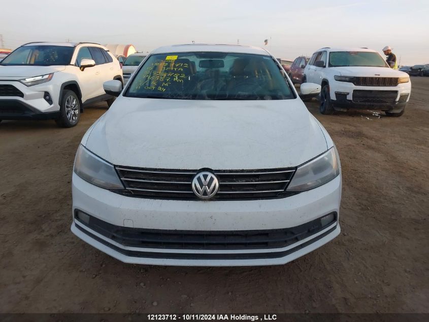 2015 Volkswagen Jetta Sedan VIN: 3VWLA7AJXFM328782 Lot: 12123712