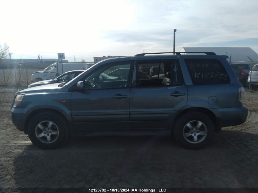 2007 Honda Pilot VIN: 2HKYF18507H001105 Lot: 12123732