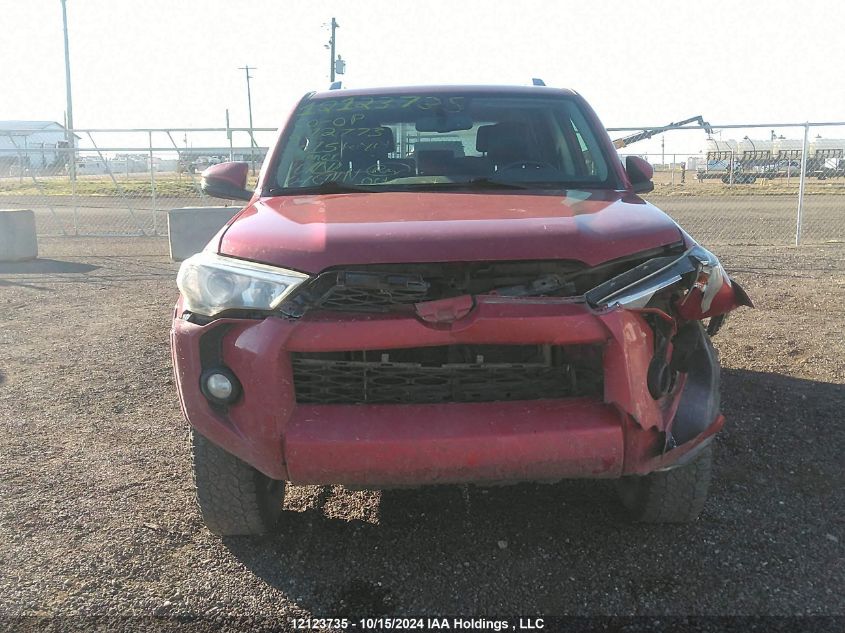 2015 Toyota 4Runner Sr5 V6 VIN: JTEBU5JR8F5212773 Lot: 12123735