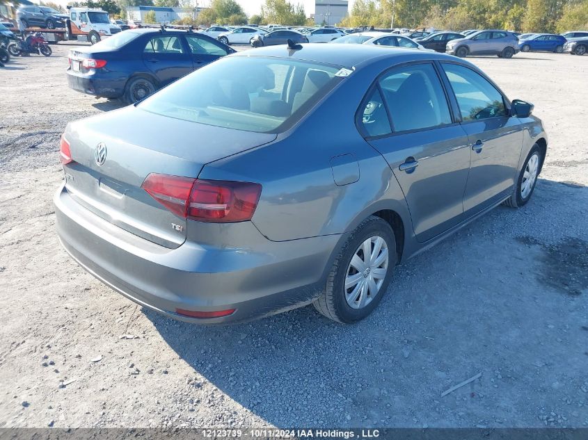 2016 Volkswagen Jetta Sedan VIN: 3VW267AJ7GM383365 Lot: 12123739