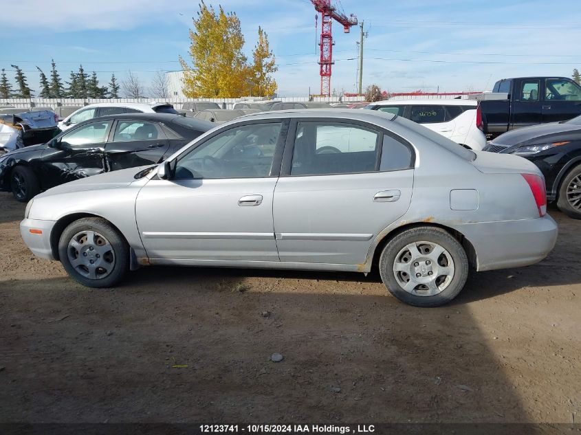 2002 Hyundai Elantra Gls VIN: KMHDN45D52U449722 Lot: 12123741