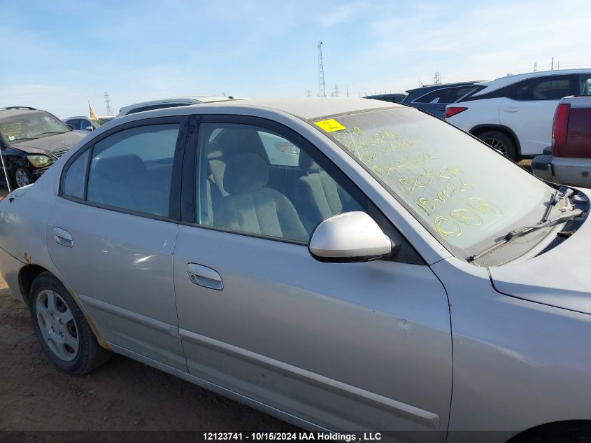 2002 Hyundai Elantra Gls VIN: KMHDN45D52U449722 Lot: 12123741