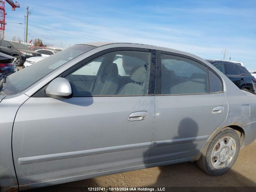 2002 Hyundai Elantra Gls VIN: KMHDN45D52U449722 Lot: 12123741