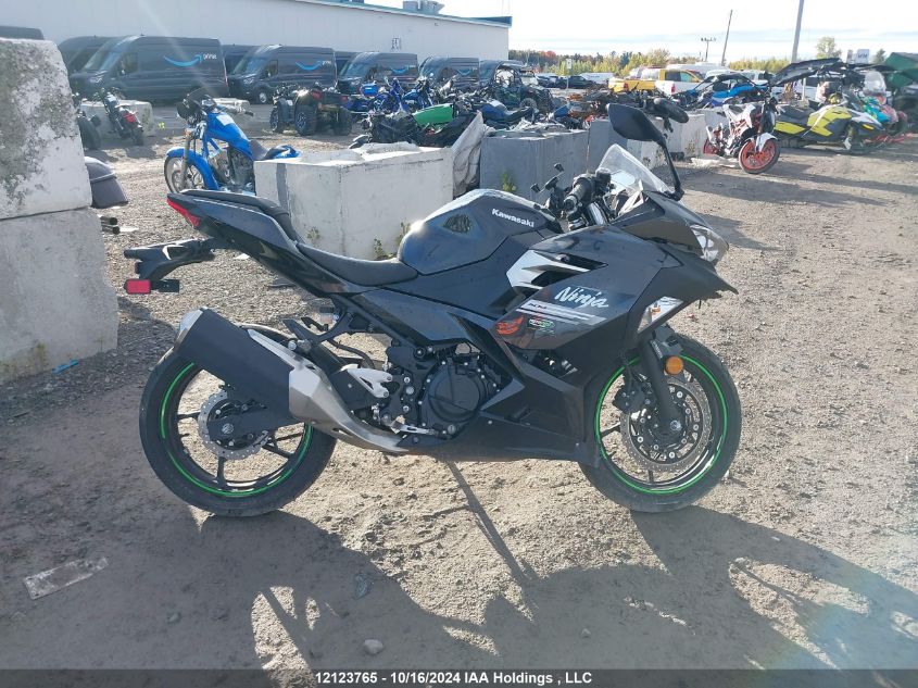 2022 Kawasaki Ex400 VIN: JKAEXKG15NDAF9100 Lot: 12123765