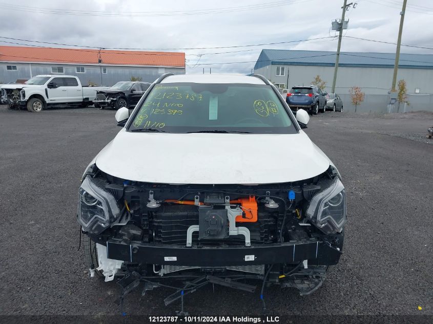 2024 Kia Niro Ev VIN: KNDCR3L12R5125395 Lot: 12123787