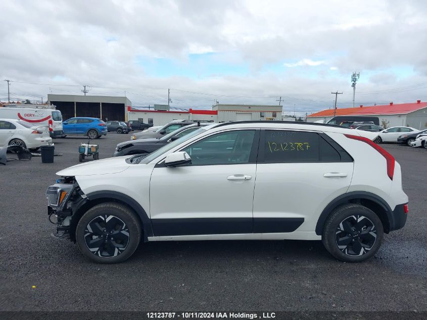 2024 Kia Niro Ev VIN: KNDCR3L12R5125395 Lot: 12123787