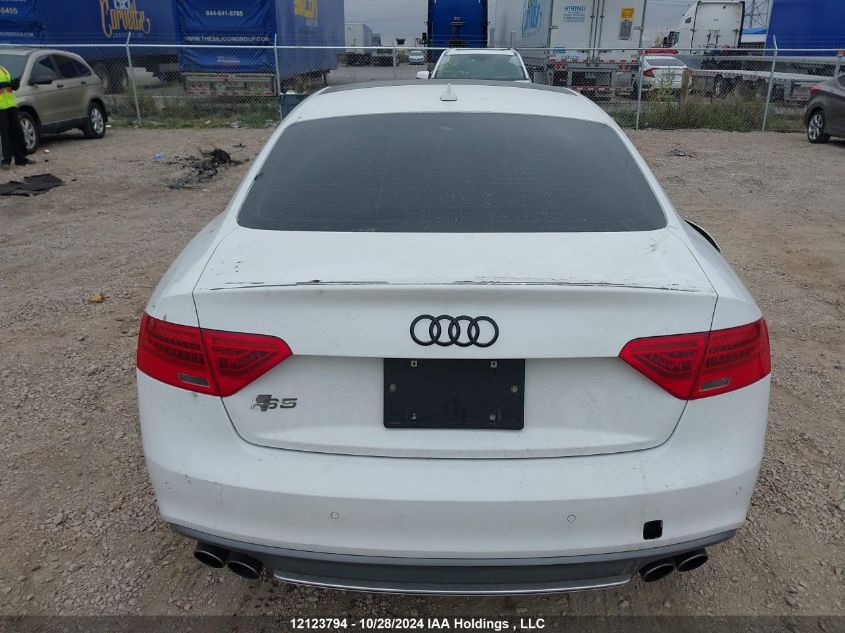 2013 Audi S5 3.0T Premium Plus VIN: WAUCGAFR9DA009944 Lot: 12123794