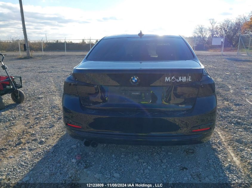 2018 BMW 3 Series VIN: WBA8D9C56JA607760 Lot: 12123809