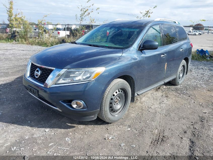 2016 Nissan Pathfinder S/Sv/Sl/Platinum VIN: 5N1AR2MM2GC671015 Lot: 12123812