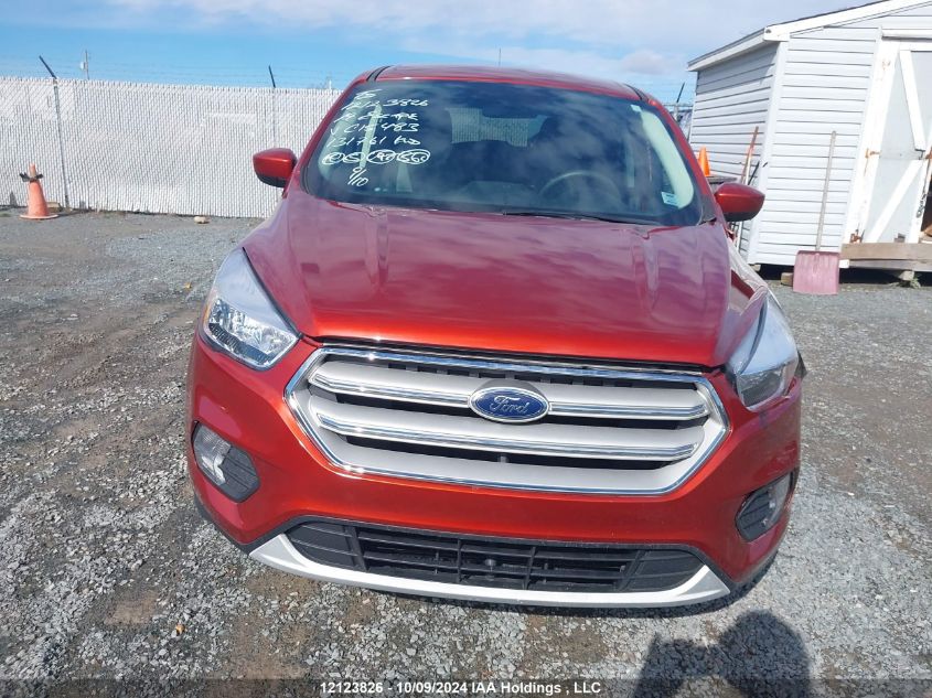 2019 Ford Escape Se VIN: 1FMCU9GD4KUC15483 Lot: 12123826