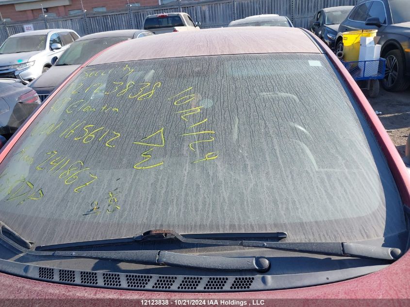 2013 Hyundai Elantra Gl VIN: 5NPDH4AE3DH165612 Lot: 12123838