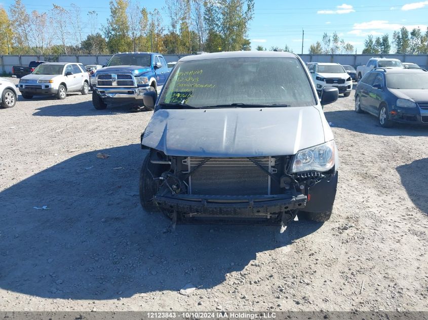 2018 Dodge Grand Caravan Se VIN: 2C4RDGBG1JR347214 Lot: 12123843