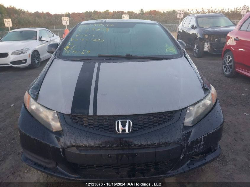 2012 Honda Civic VIN: 2HGFG3B57CH001020 Lot: 12123873