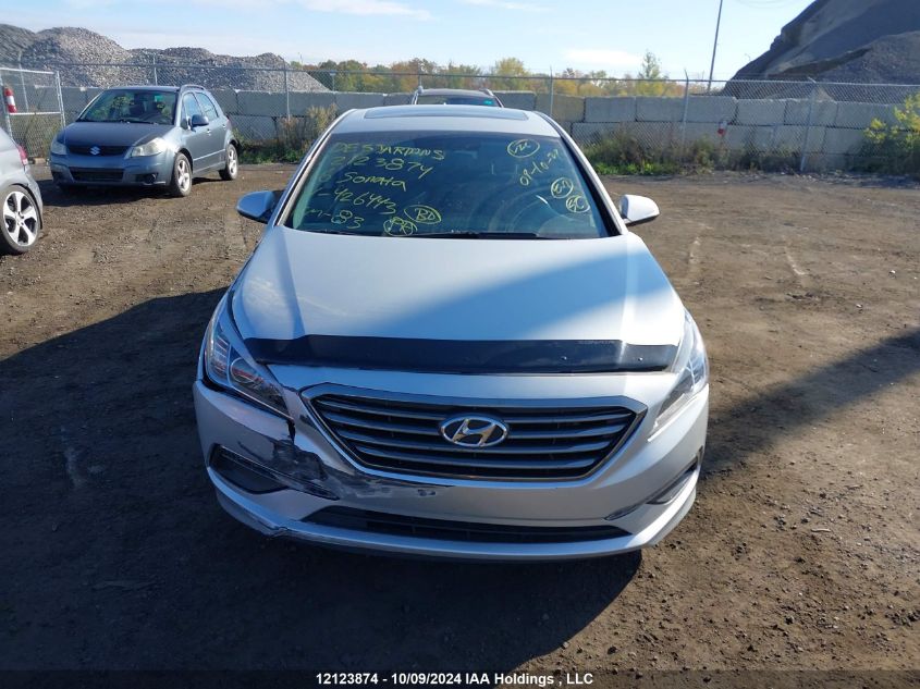 2016 Hyundai Sonata Se VIN: 5NPE24AF4GH426443 Lot: 12123874