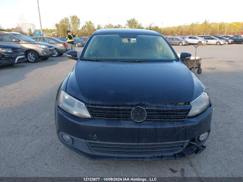 2014 Volkswagen Jetta Tdi VIN: 3VWDL7AJ2EM268056 Lot: 12123877