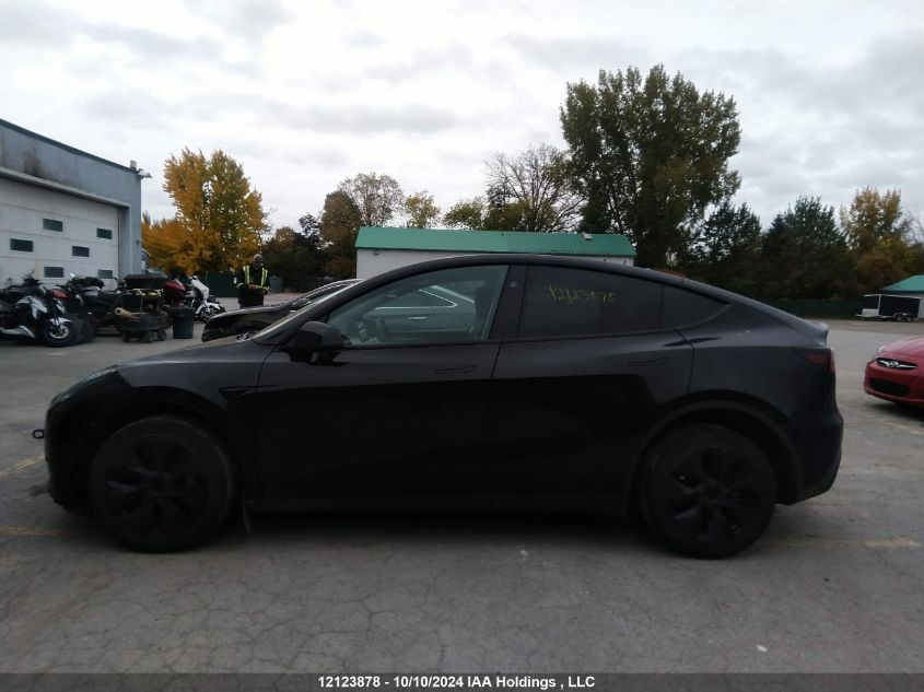 2024 Tesla Model Y VIN: 7SAYGDEE9RF110573 Lot: 12123878