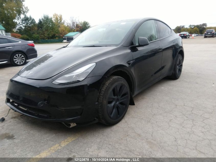 2024 Tesla Model Y VIN: 7SAYGDEE9RF110573 Lot: 12123878