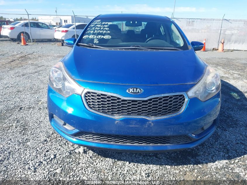 2014 Kia Forte VIN: KNAFX4A89E5230970 Lot: 12123880