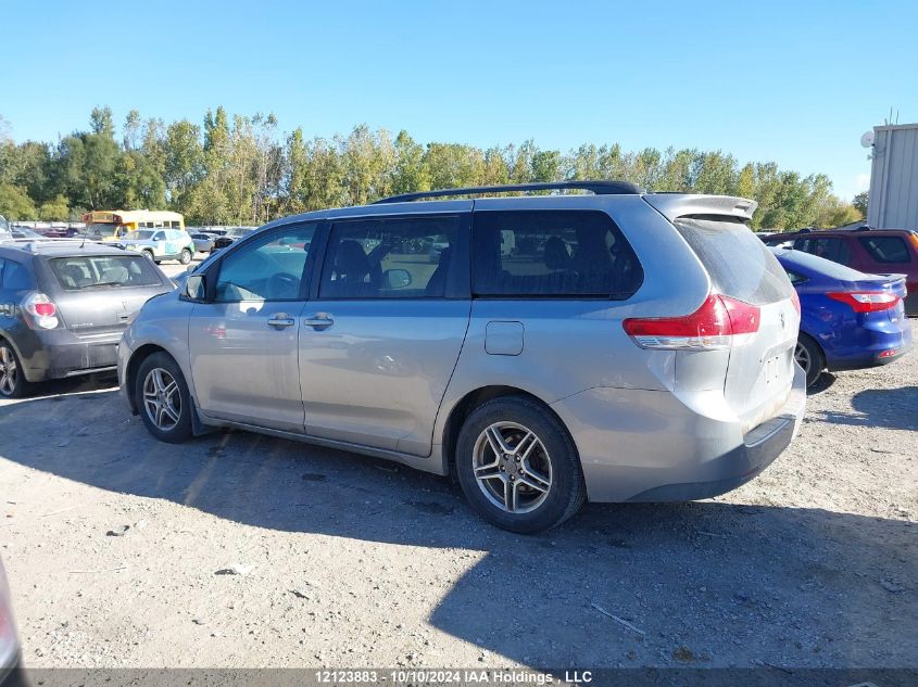 2011 Toyota Sienna Le 8 Passenger VIN: 5TDKK3DC2BS090518 Lot: 12123883