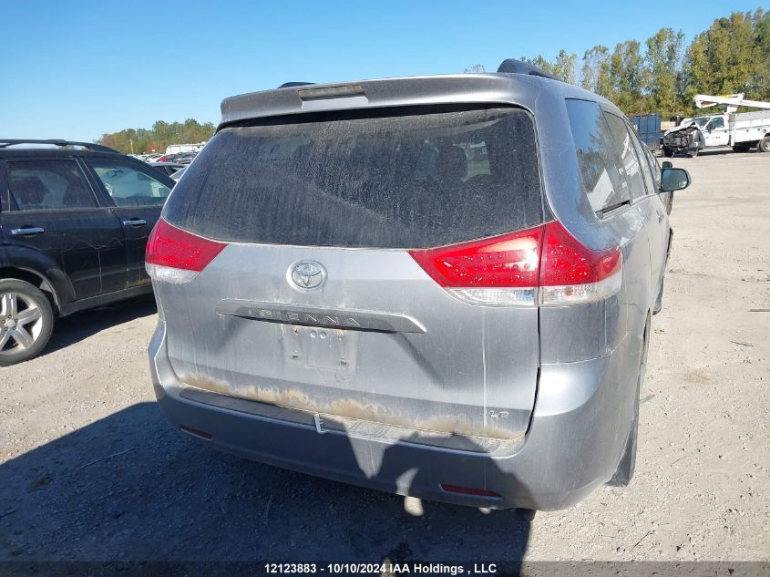 2011 Toyota Sienna Le 8 Passenger VIN: 5TDKK3DC2BS090518 Lot: 12123883