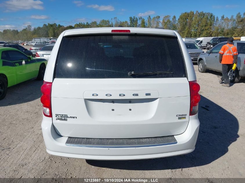 2018 Dodge Grand Caravan Crew VIN: 2C4RDGDG2JR165714 Lot: 12123887