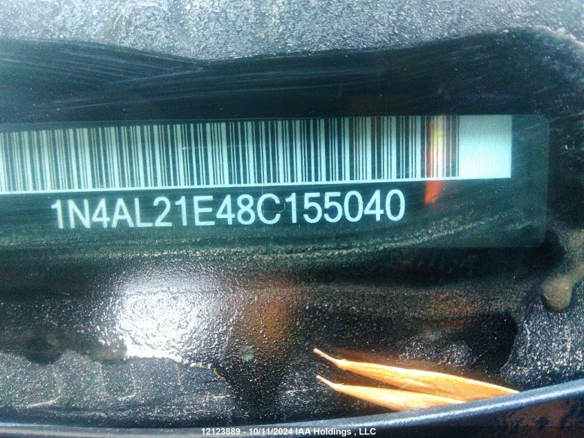 1N4AL21E48C155040 2008 Nissan Altima 2.5 S