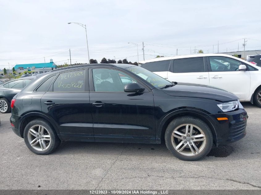 2018 Audi Q3 VIN: WA1ECCFS8JR007227 Lot: 12123923