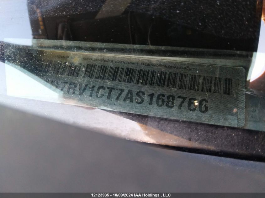 2010 Dodge Ram 1500 VIN: 1D7RV1CT7AS168766 Lot: 12123935