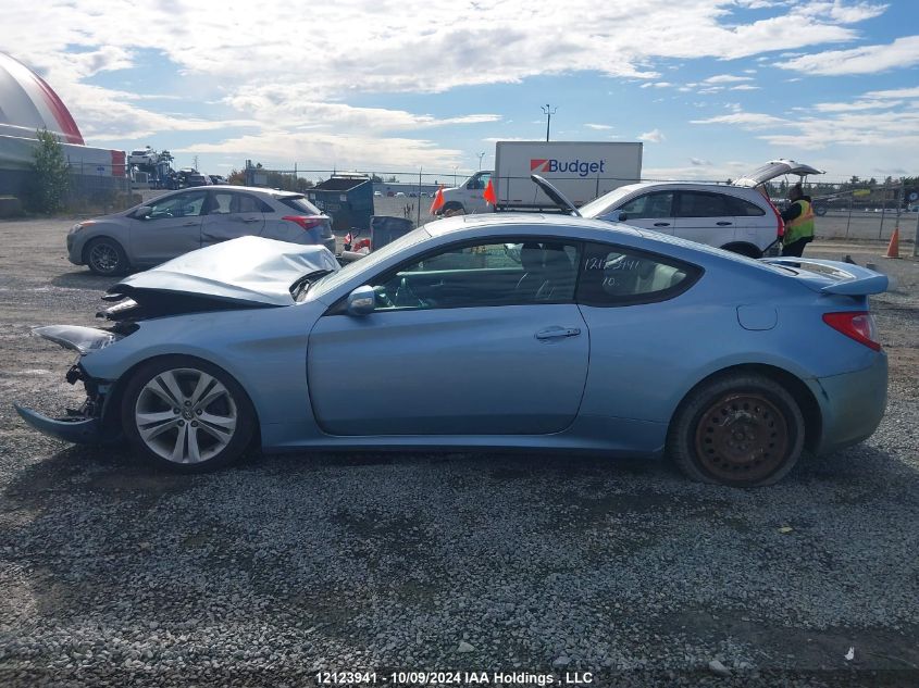 2010 Hyundai Genesis Coupe 3.8L VIN: KMHHU6KH0AU005699 Lot: 12123941