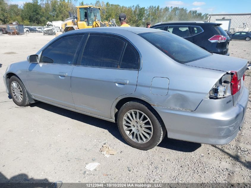 2005 Acura El VIN: 2HHES36855H100643 Lot: 12123948