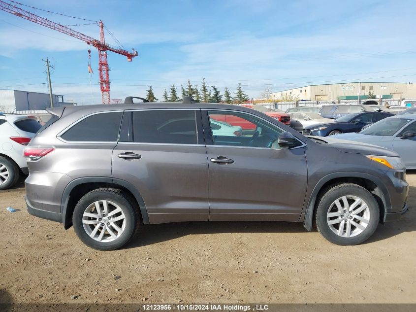 2014 Toyota Highlander Le/Le Plus VIN: 5TDBKRFH7ES006743 Lot: 12123956