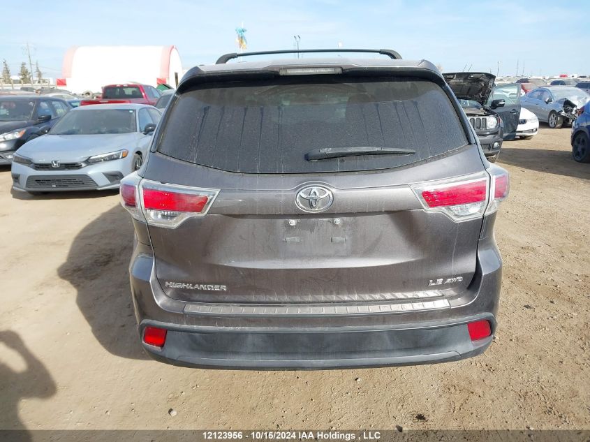 2014 Toyota Highlander Le/Le Plus VIN: 5TDBKRFH7ES006743 Lot: 12123956