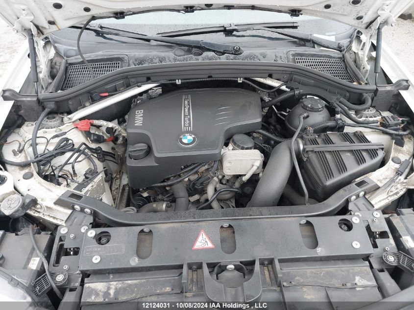 2013 BMW X3 VIN: 5UXWX9C53D0D05808 Lot: 12124031