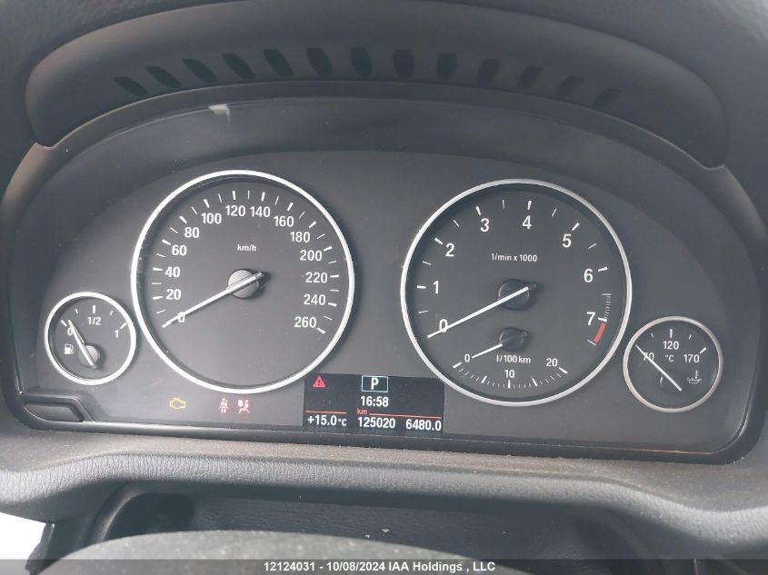 2013 BMW X3 VIN: 5UXWX9C53D0D05808 Lot: 12124031