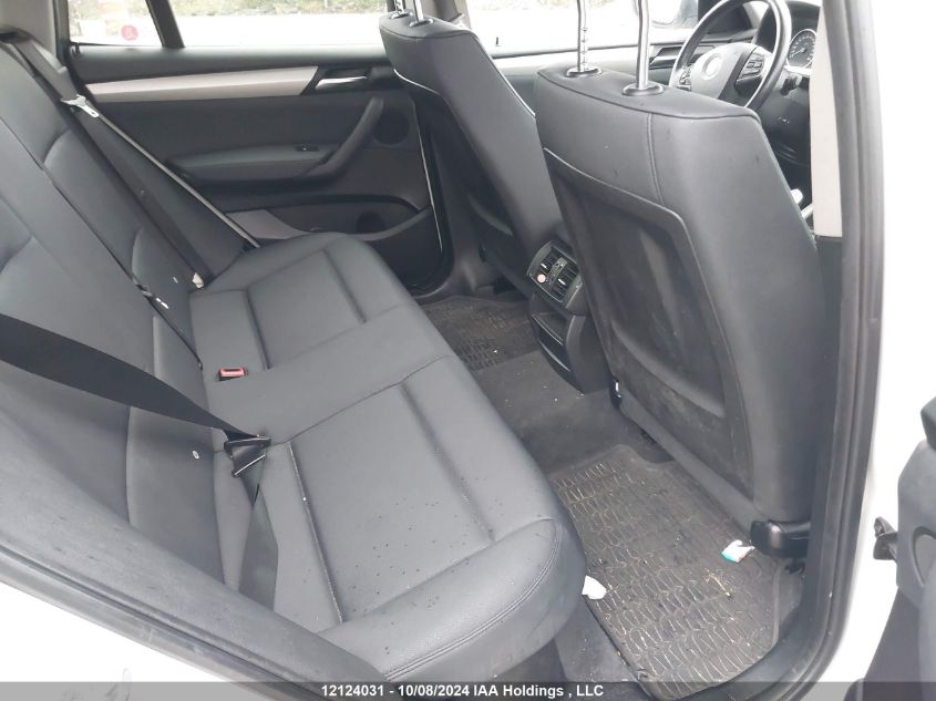 2013 BMW X3 VIN: 5UXWX9C53D0D05808 Lot: 12124031