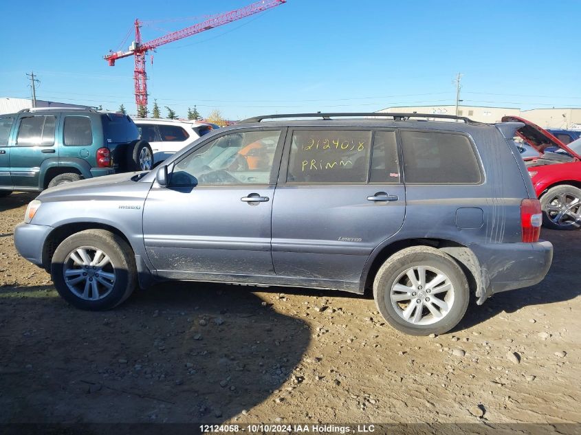 2006 Toyota Highlander Hybrid Limited 7-Passenger VIN: JTEEW21A160030068 Lot: 12124058