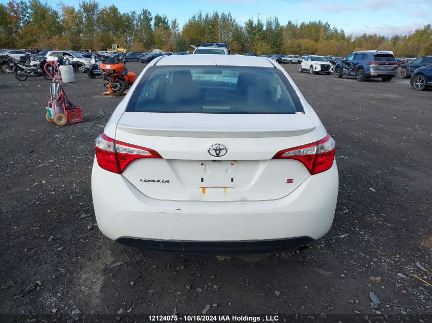 2015 Toyota Corolla L/Le/Le Pls/Prm/S/S Pls VIN: 2T1BURHE6FC317703 Lot: 12124075