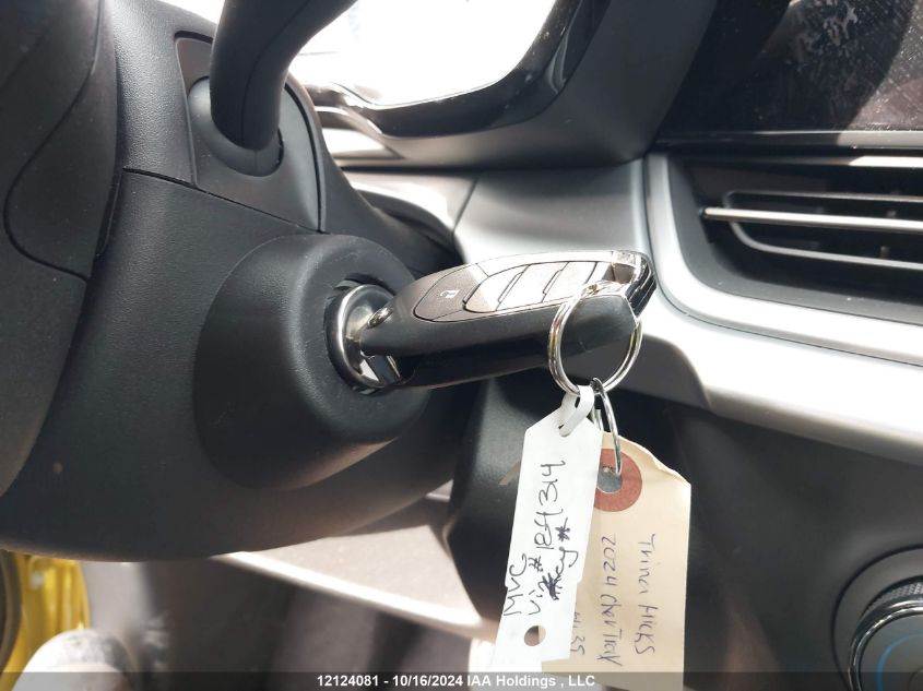 2024 Chevrolet Trax VIN: KL77LGE26RC184314 Lot: 12124081