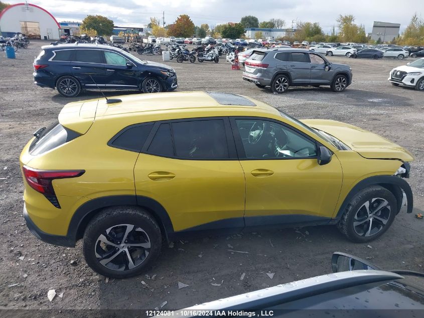 2024 Chevrolet Trax VIN: KL77LGE26RC184314 Lot: 12124081