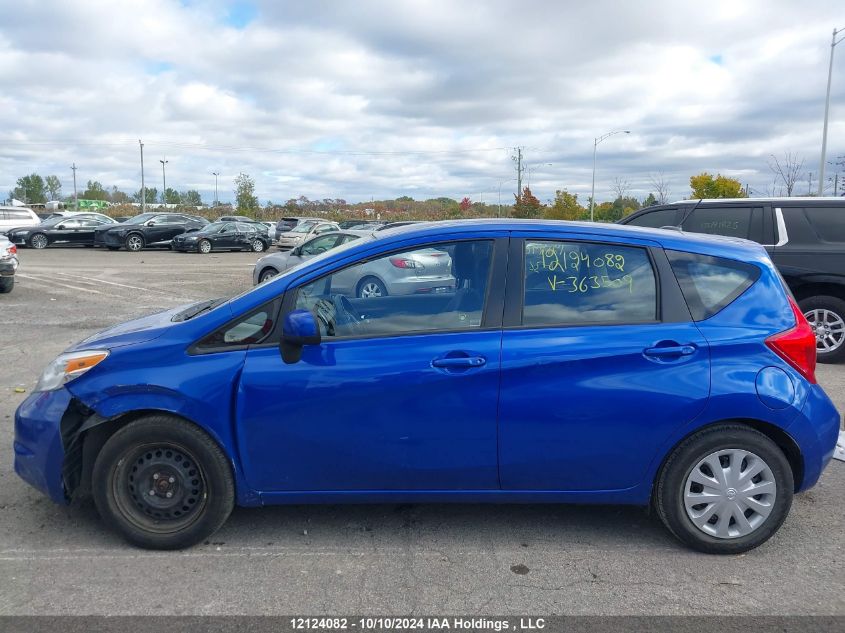 2014 Nissan Versa Note S/S Plus/Sv/Sl VIN: 3N1CE2CP9EL363509 Lot: 12124082