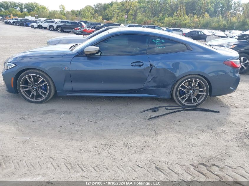 2022 BMW 4 Series VIN: WBA13AR08NCK21160 Lot: 12124108