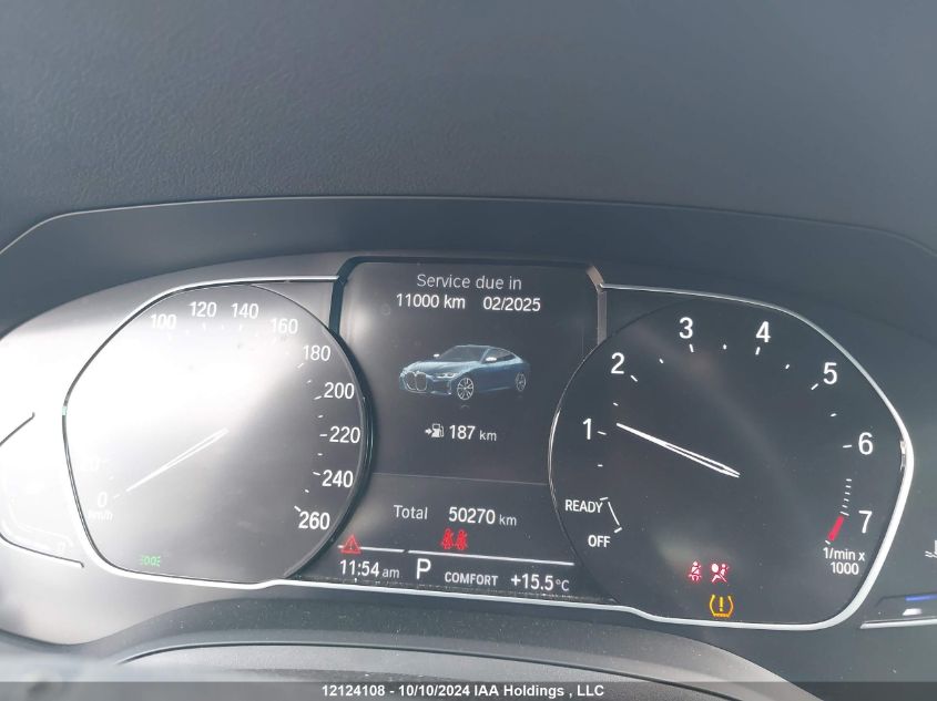 2022 BMW 4 Series VIN: WBA13AR08NCK21160 Lot: 12124108