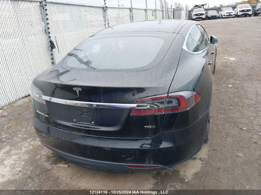 2015 Tesla Model S 70D/85D/P85D VIN: 5YJSA1E25FF114883 Lot: 12124116