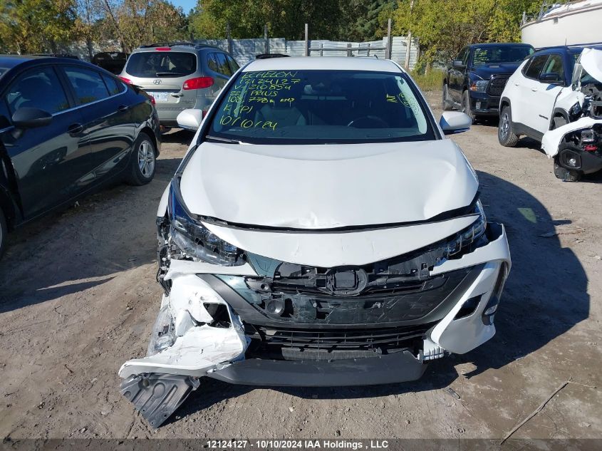 2022 Toyota Prius Prime Le/Xle/Limited VIN: JTDKAMFP8N3210854 Lot: 12124127