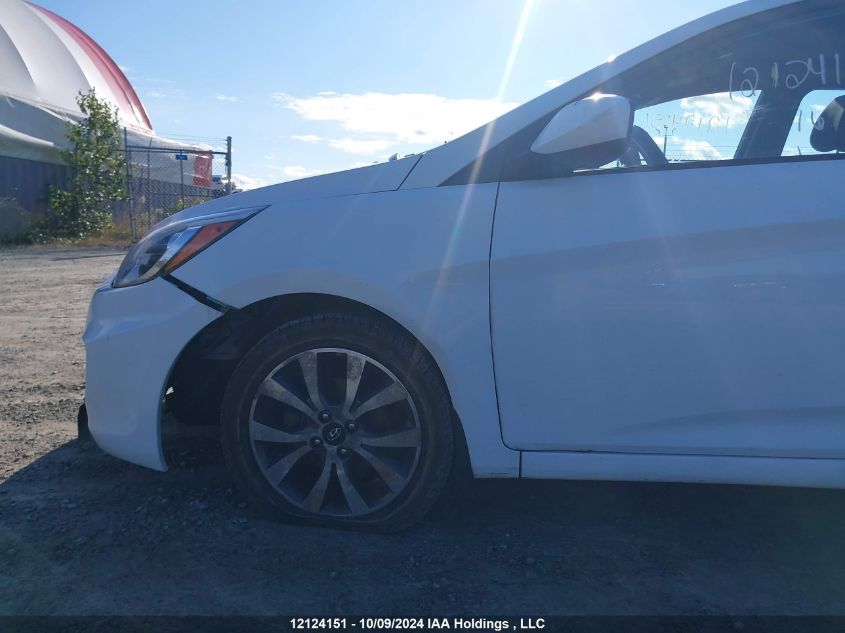 2016 Hyundai Accent Se VIN: KMHCT5AE4GU275669 Lot: 12124151