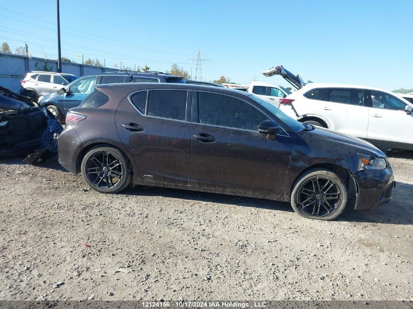 2012 Lexus Ct 200 VIN: JTHKD5BH2C2052346 Lot: 12124156