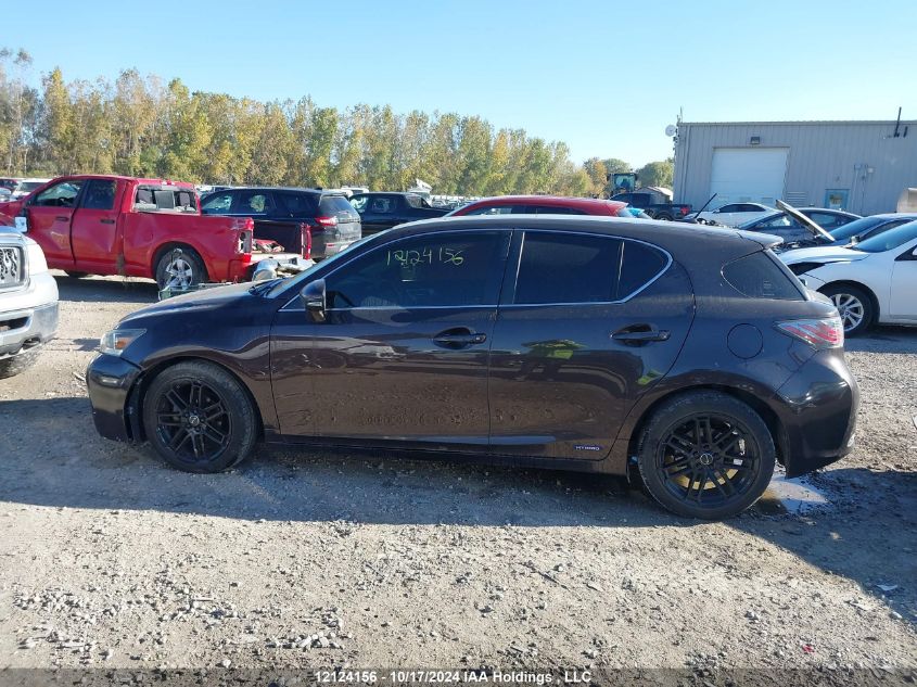 2012 Lexus Ct 200 VIN: JTHKD5BH2C2052346 Lot: 12124156