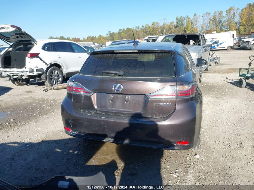 2012 Lexus Ct 200 VIN: JTHKD5BH2C2052346 Lot: 12124156