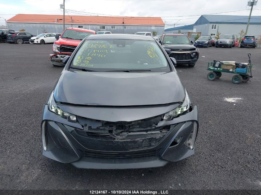 2021 Toyota Prius Prime VIN: JTDKAMFP7M3174461 Lot: 12124167