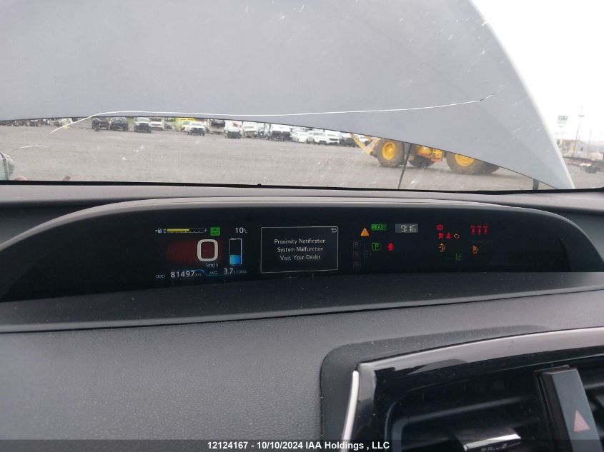 2021 Toyota Prius Prime VIN: JTDKAMFP7M3174461 Lot: 12124167